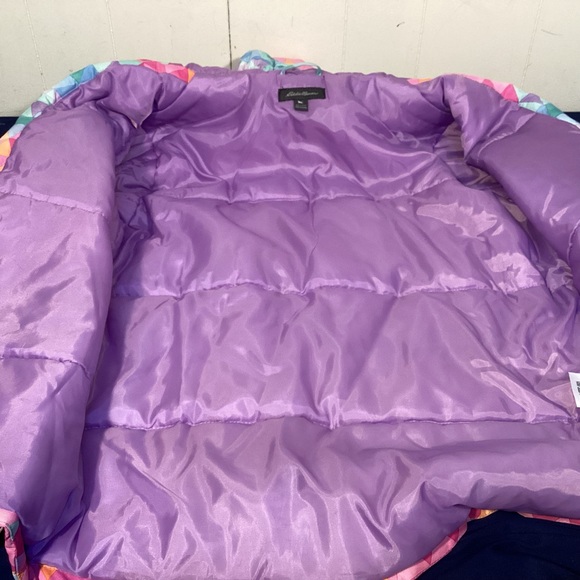Eddie Bauer Coat with geometrical design Girls size Large (14) - Picture 8 of 13